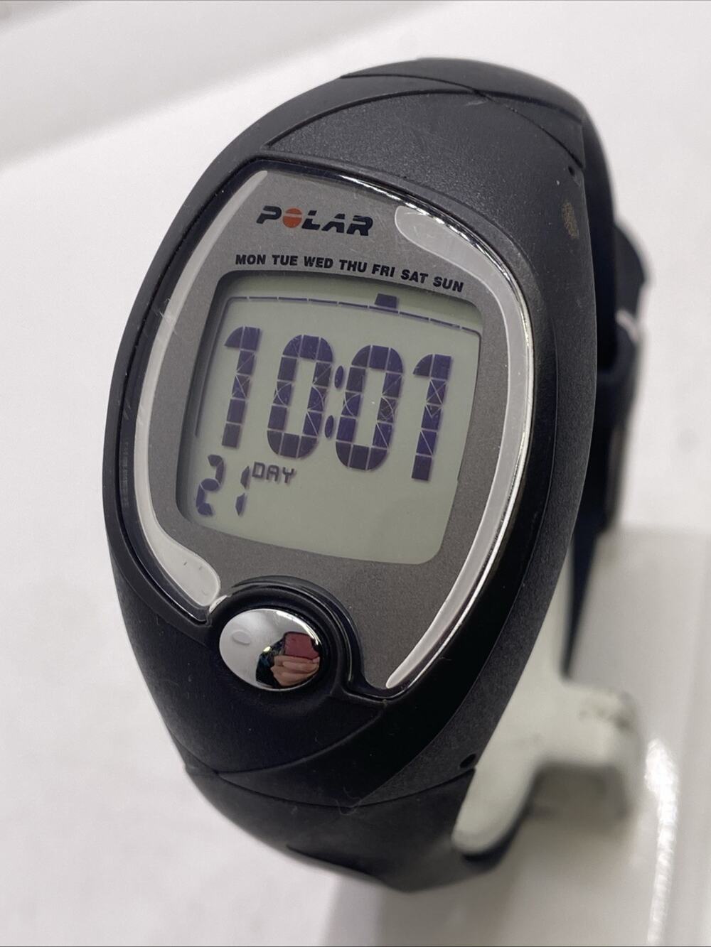 Womens Polar Heatrate Multifunction Watch Works New Battery